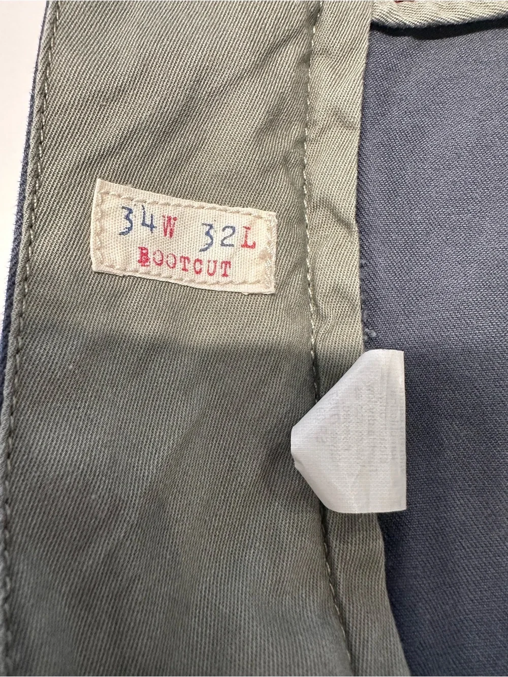 Men's Vintage J. Crew 2004 Relaxed for Straight-Leg Pants - Green Camo